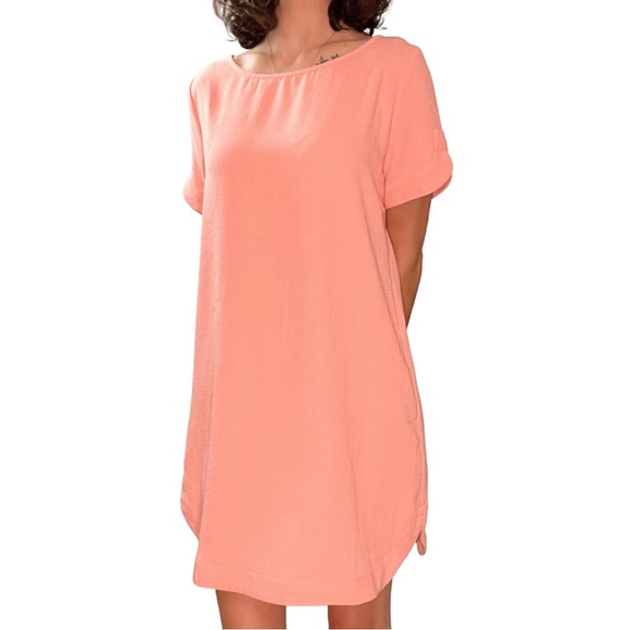 mittoshop Peach Shift Dress - Picture 3 of 11